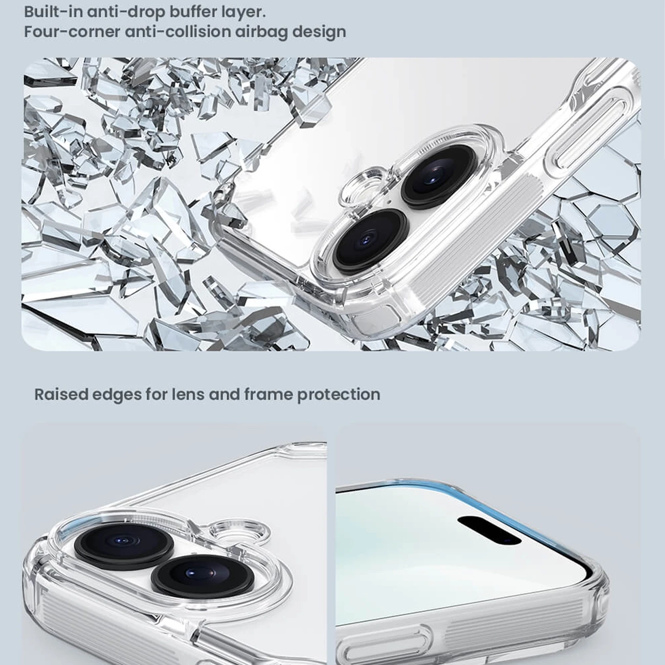 قاب محافظ آیفون 17 نیلیکن