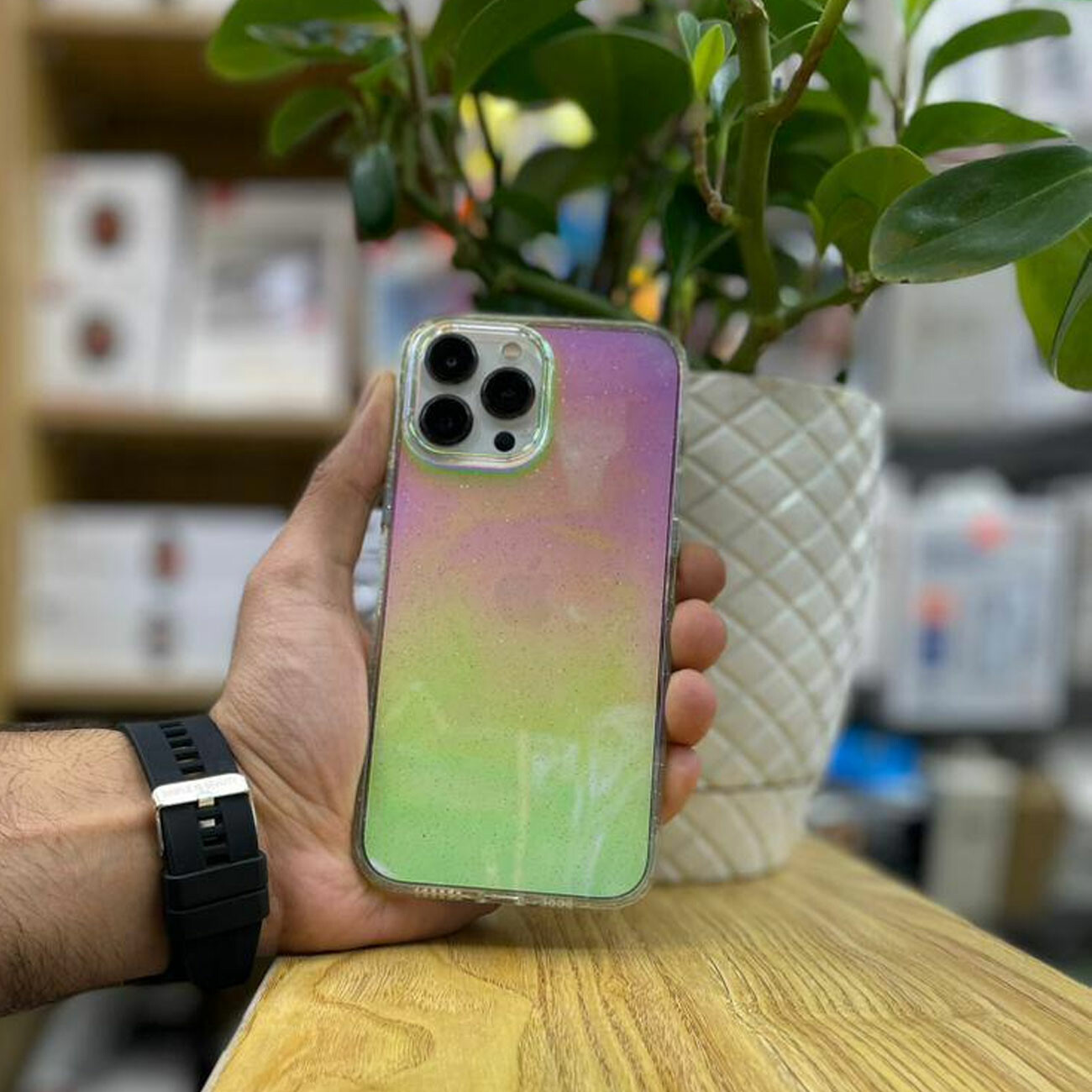 قاب شاین آیفون 13 پرو جی-مسک