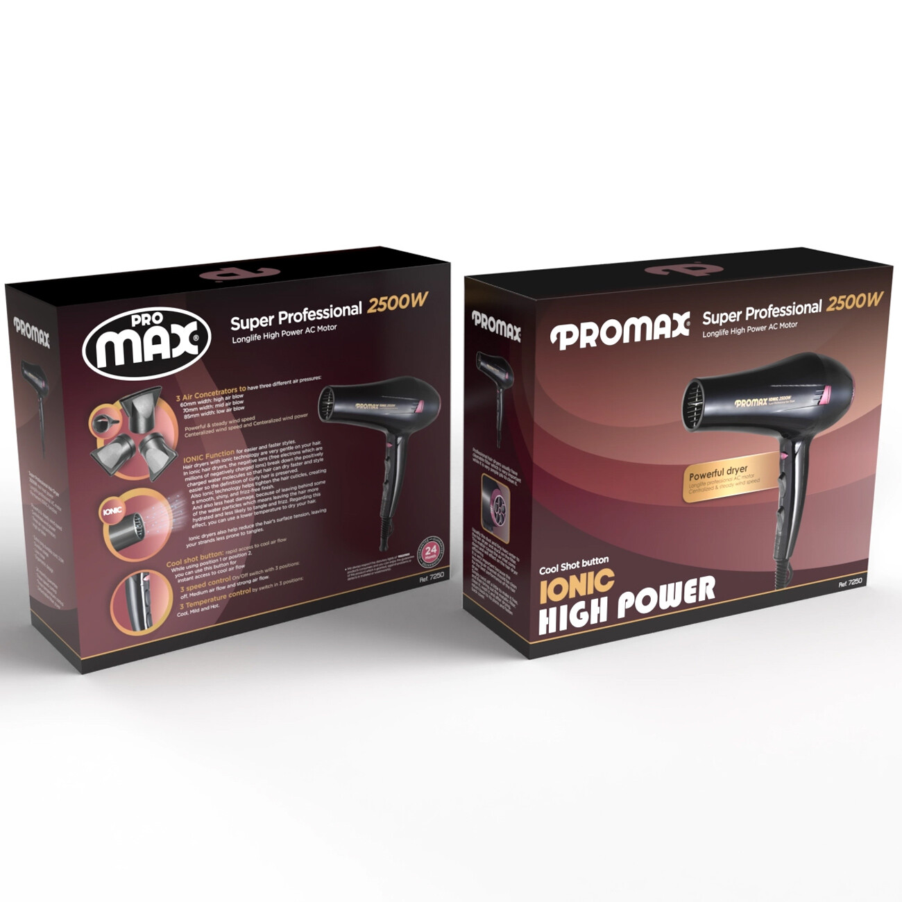 قیمت سشوار برقی پرومکس