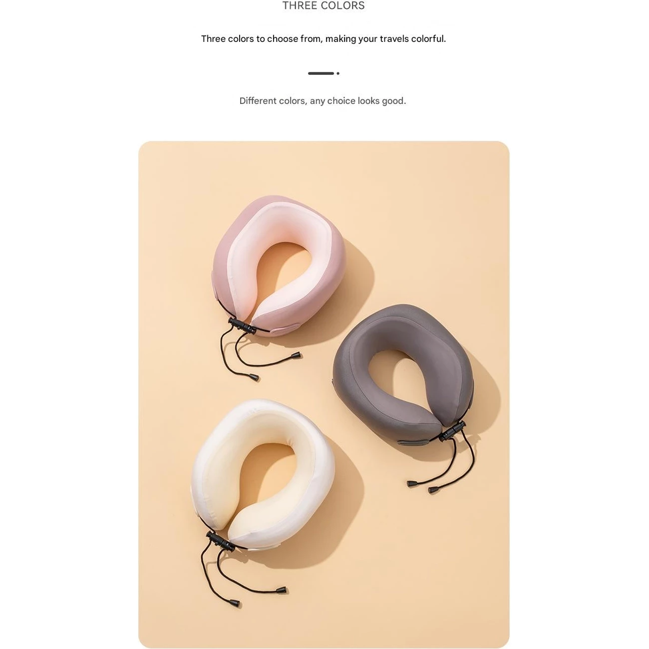 بالش گردنی طبی یو شکل مموری فوم جوردن و جودی