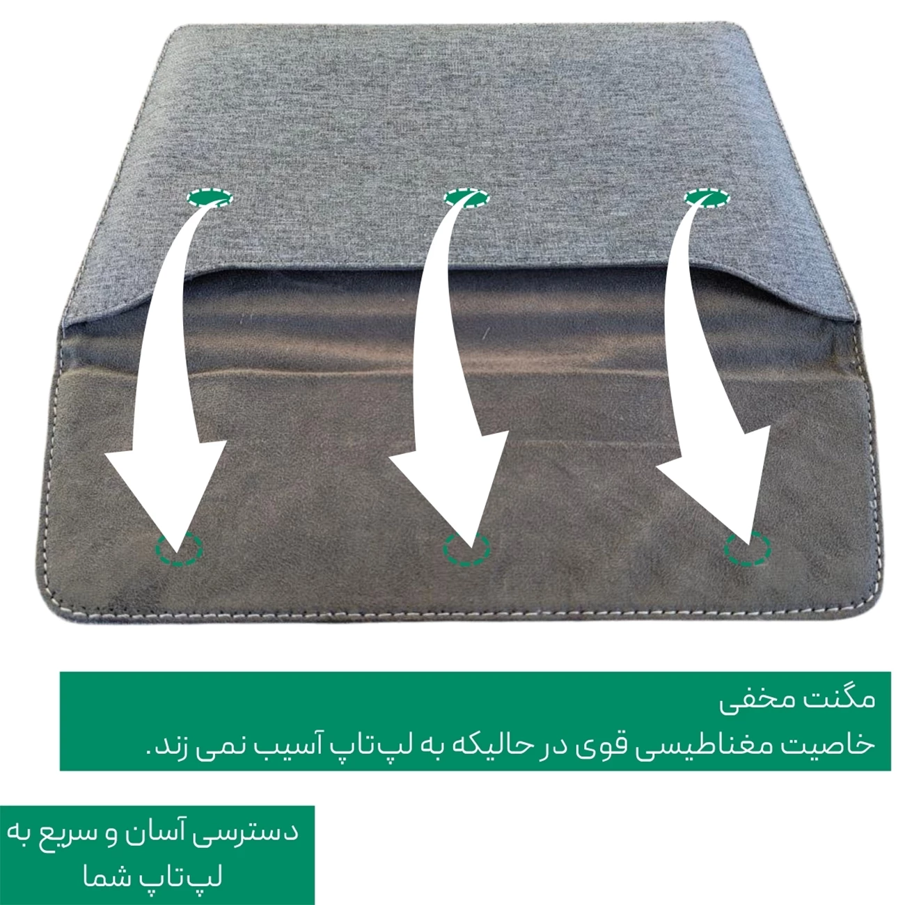 بهترین کیف و کاور لپ‌تاپ و مک‌بوک ۱۳ اینچ، 14 اینچ، 16 اینچ پِروین