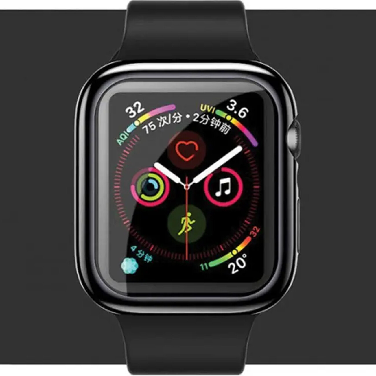 قاب و گلس اپل واچ 44 میلی‌متری سری 4 یوسامز