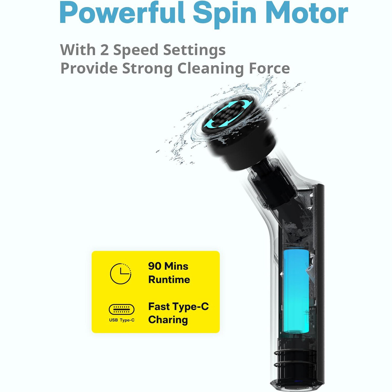 خرید برس برقی بی‌سیم هوتو