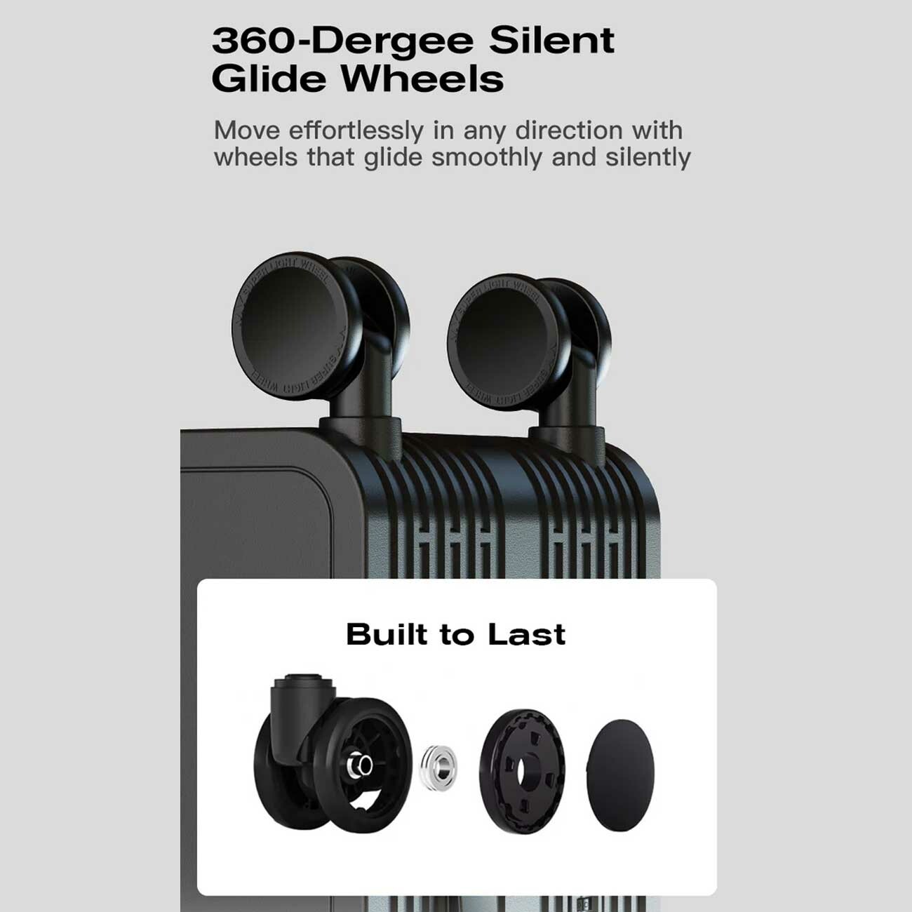 چمدان چرخ‌دار 20 اینچ بنج