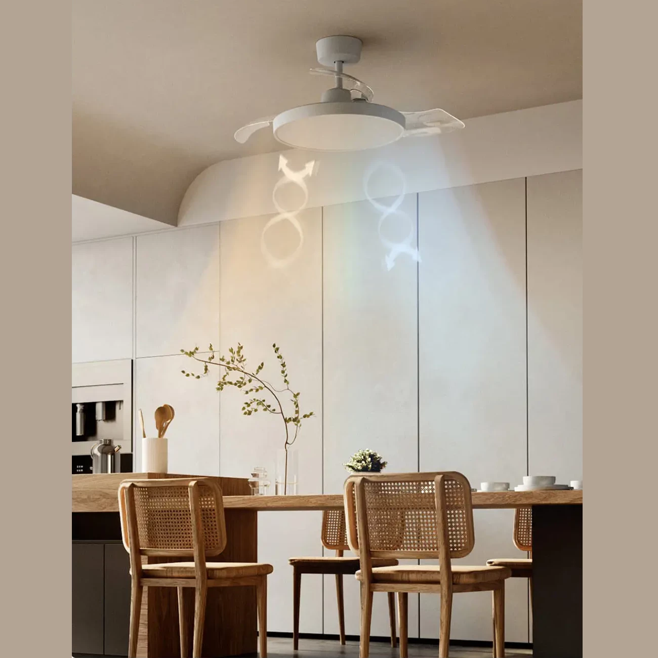 فروش لامپ پنکه سقفی هوشمند میجیا شیائومی