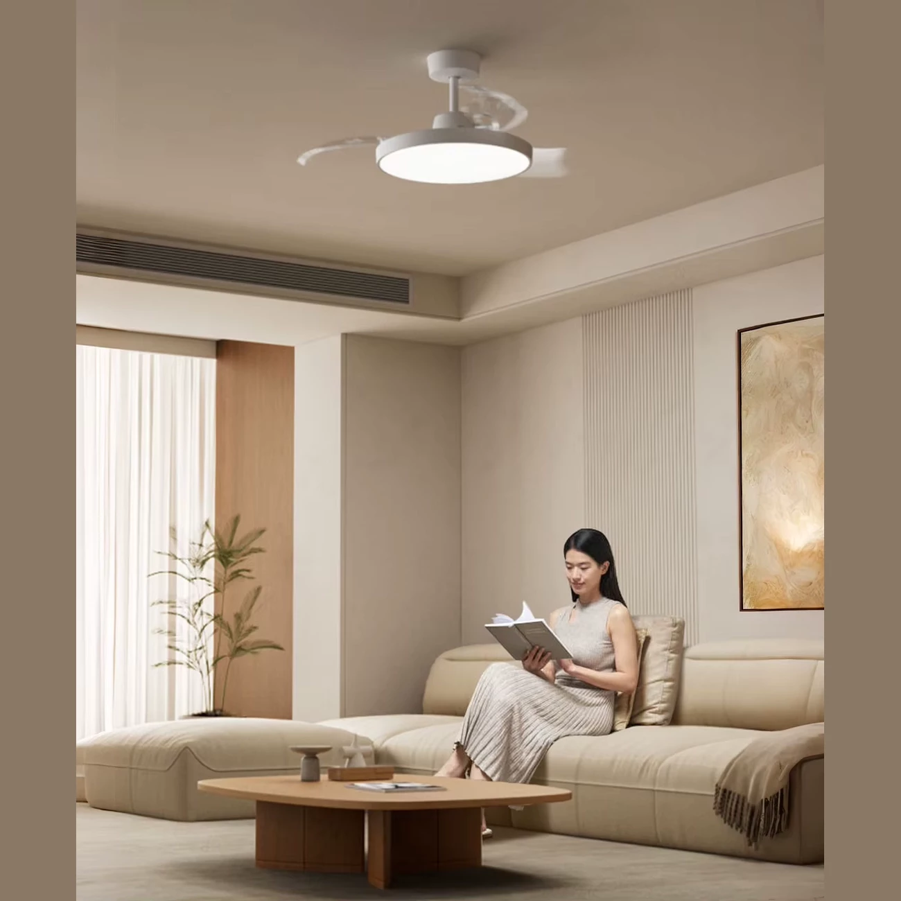 لامپ پنکه سقفی هوشمند میجیا شیائومی