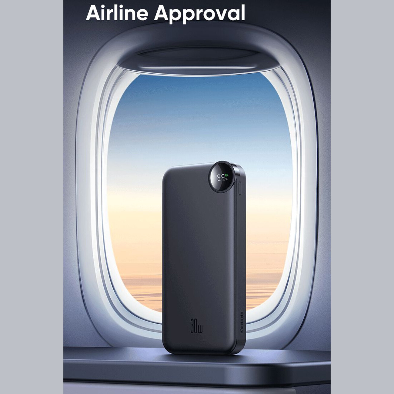 خرید پاوربانک تایپ‌سی و یو اس بی 30  وات 10000 مک دودو