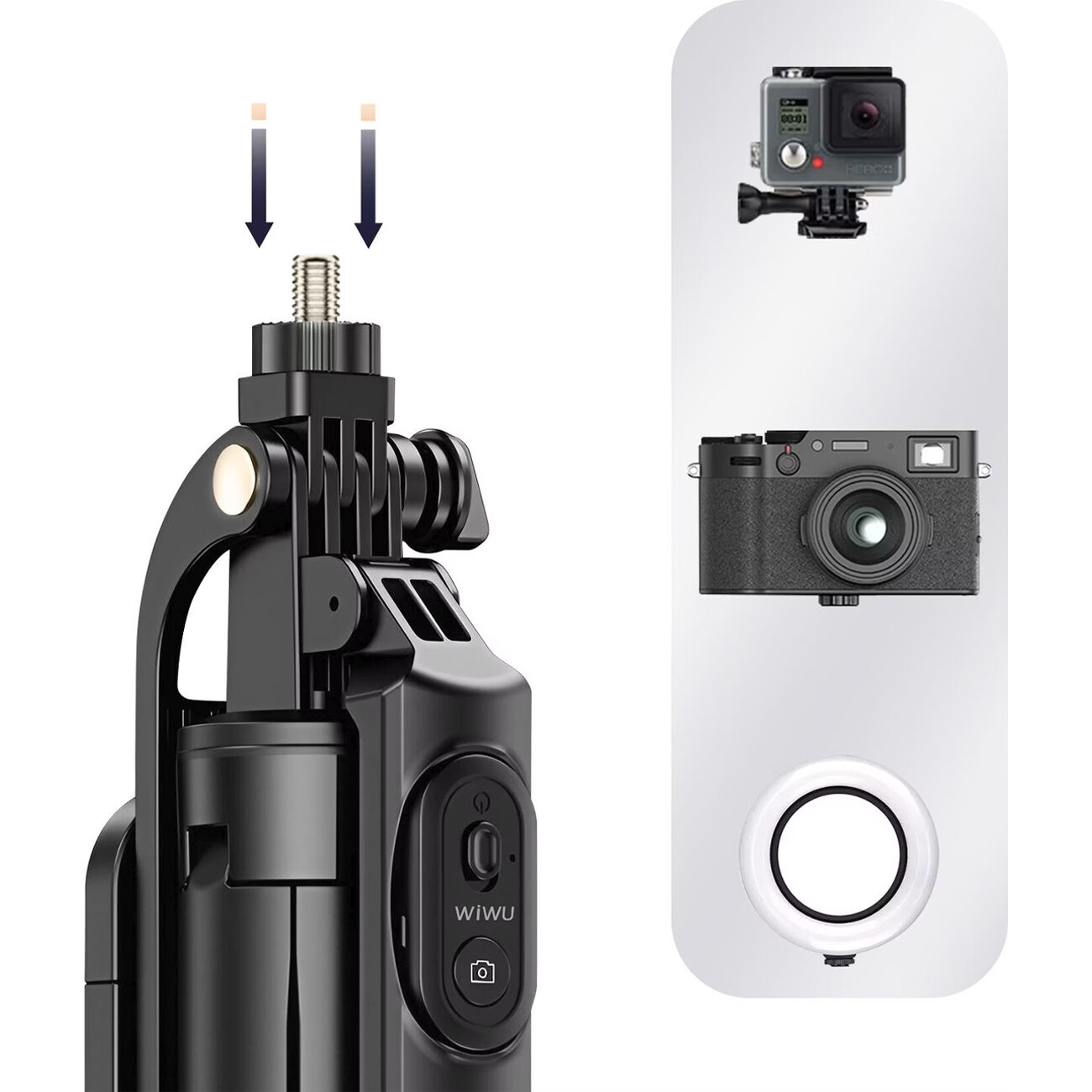 خرید سه پایه سلفی گوشی  موبایل ویوو