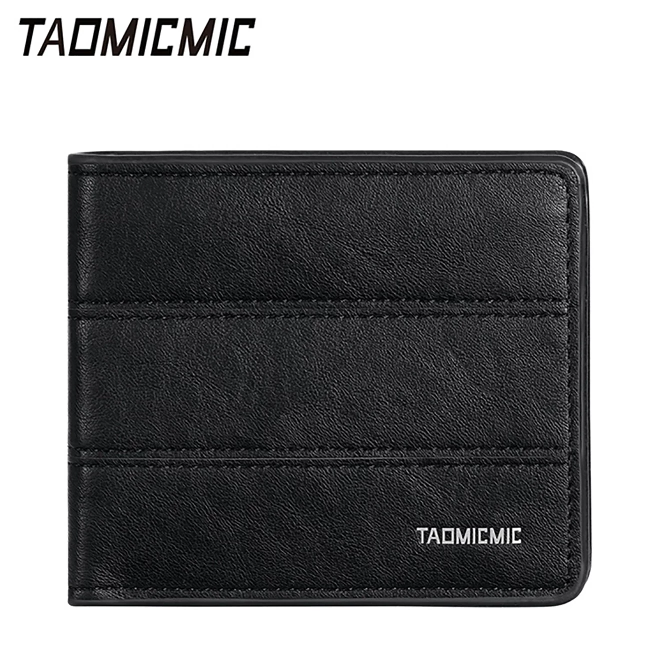 قیمت کیف پول مردانه تاشو طرح چرم لوکس تائومیک‌میک