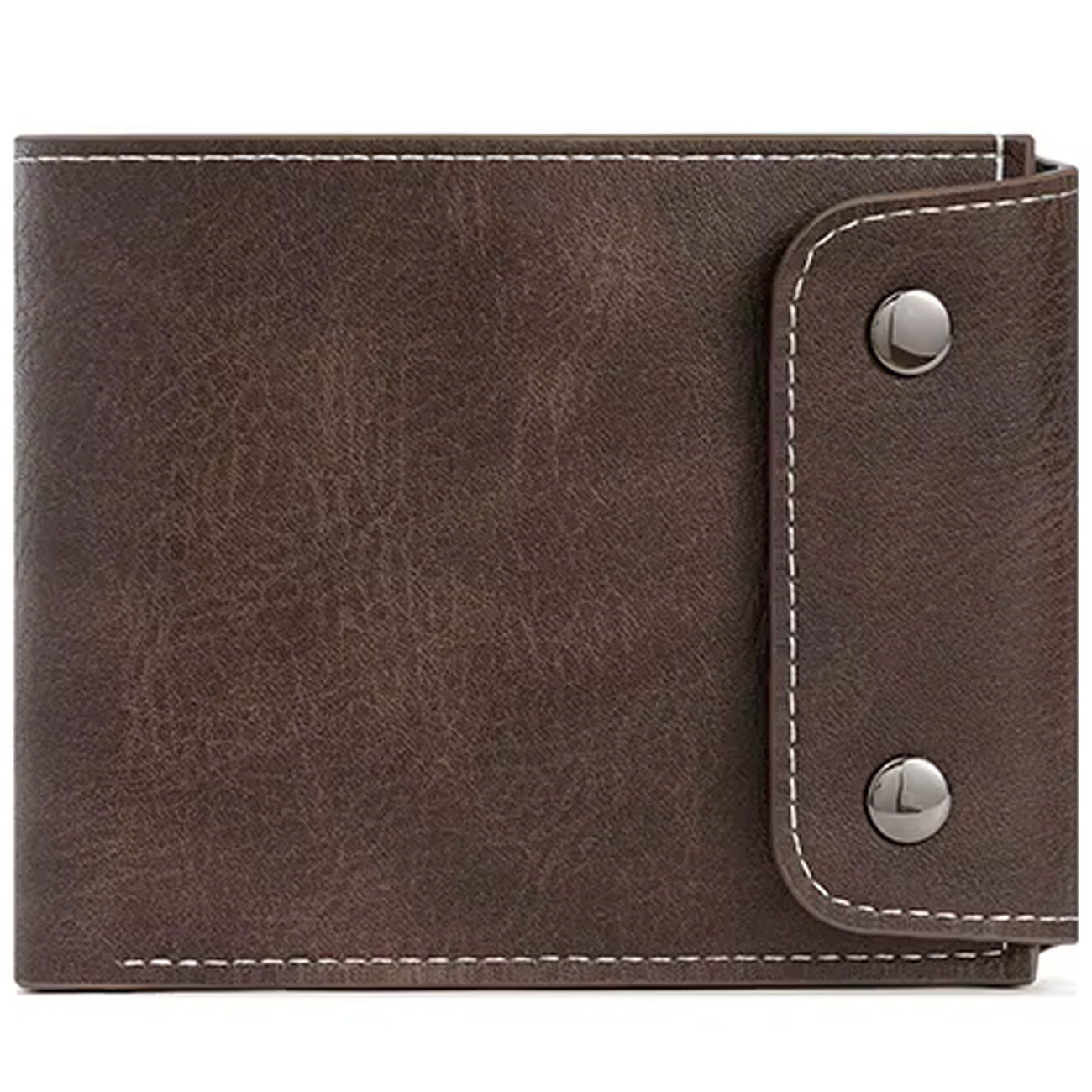 کیف پول قهوه‌ای مردانه تاشو تائومیک‌میک