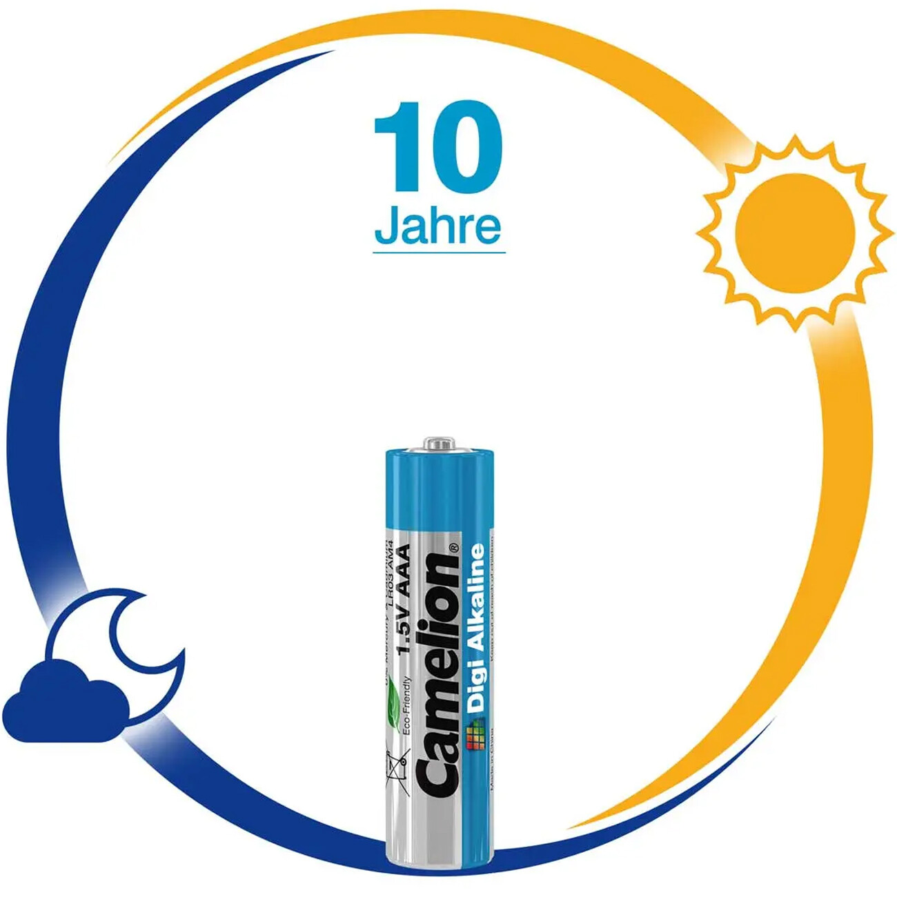 بهترین باتری نیم قلمی  دیجی آلکالاین