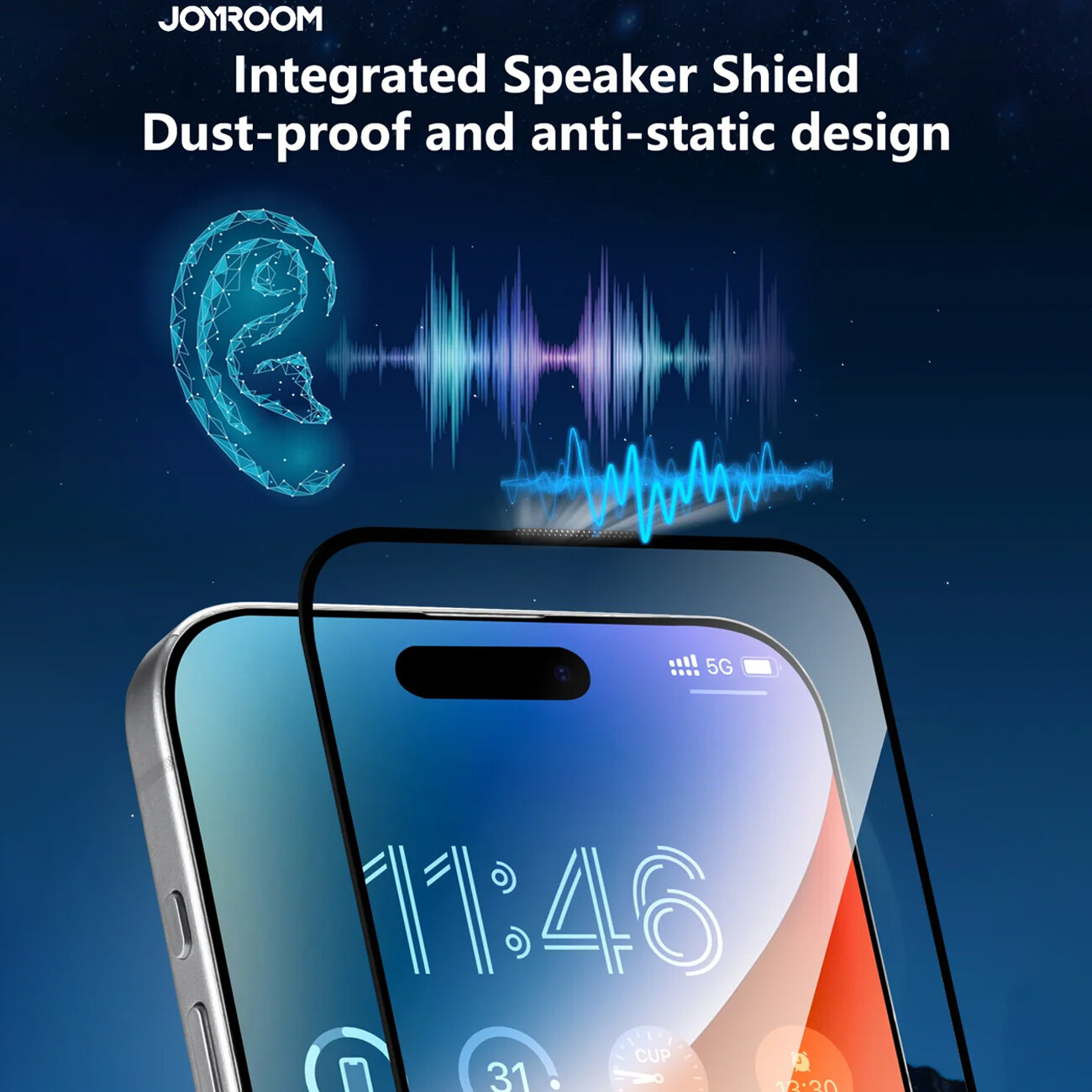 فروش محافظ صفحه نمایش آیفون 17 پرو جویروم