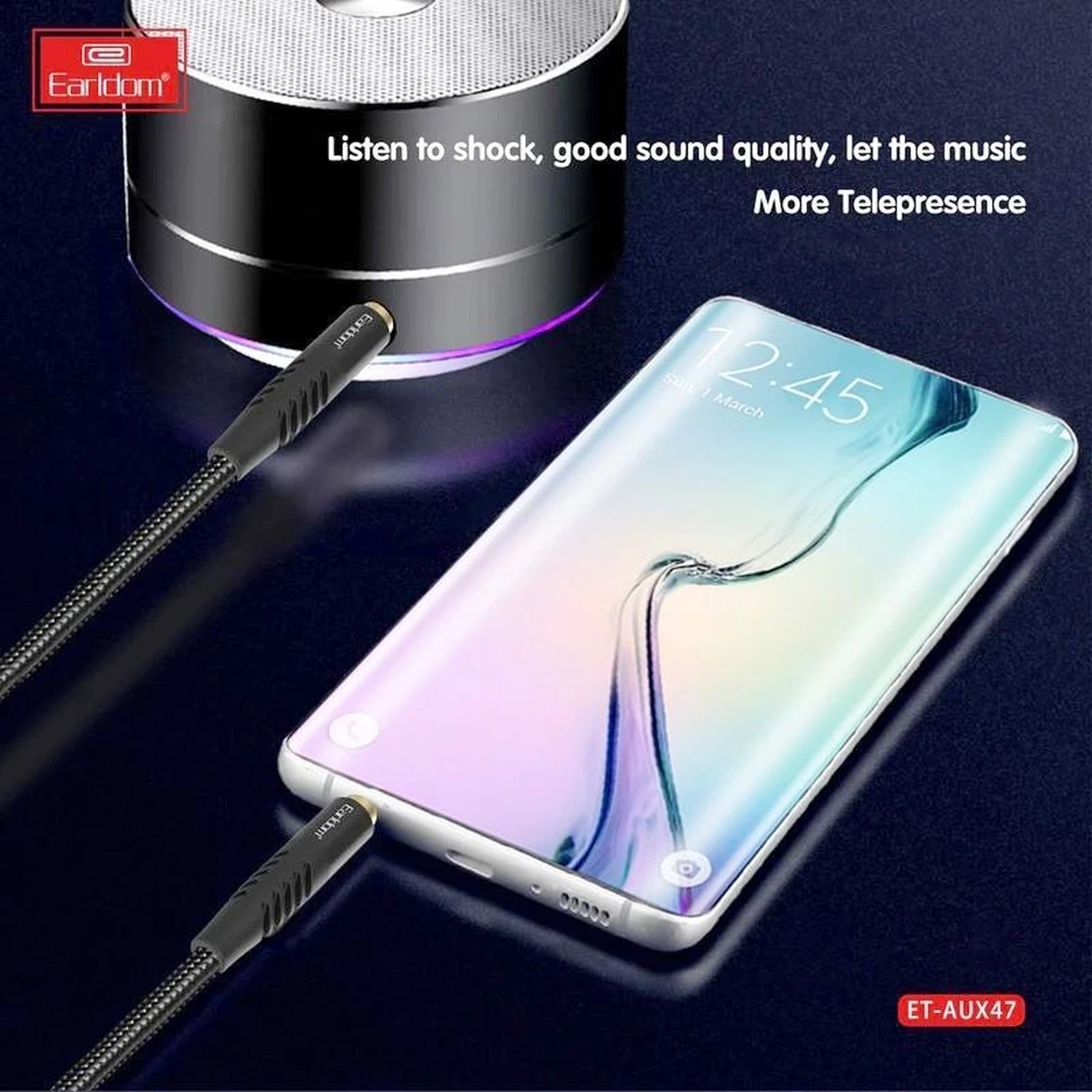 خرید کابل انتقال صدا  آیوکس یک متری ارلدام