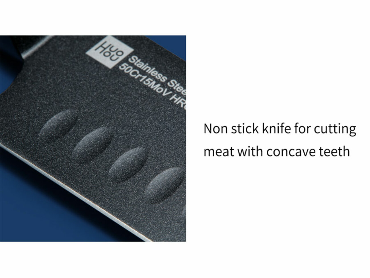 ست 5 تایی چاقوی آشپزخانه شیائومی Huohou 5Pcs Cool Black Kitchen