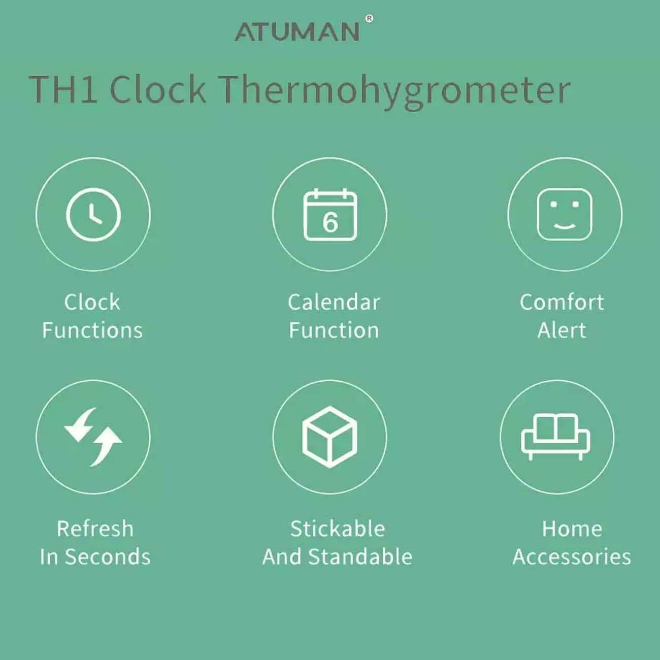 دماسنج و رطوبت‌سنج دوکا آتومان