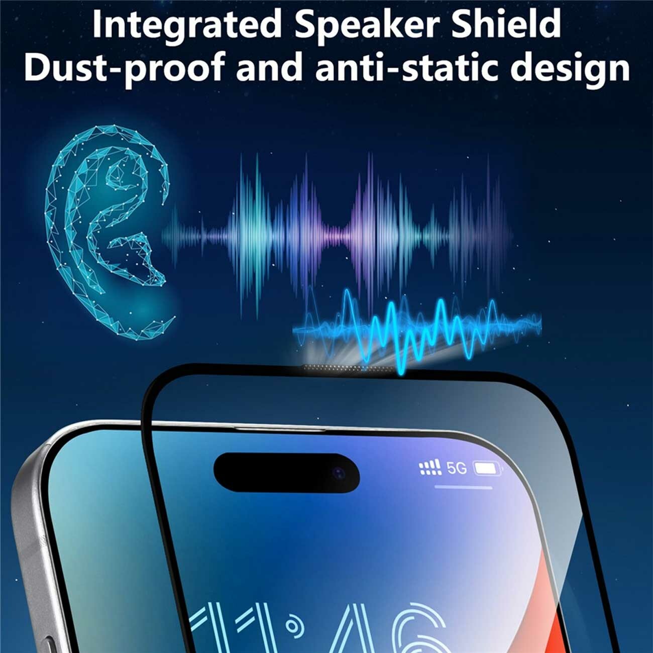 قیمت گلس پرایوسی آیفون 17 ایر جویروم