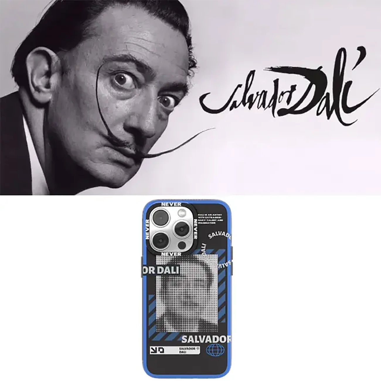 خرید قاب محافظ آیفون 13 پرو جی مکس طرح سالوادور