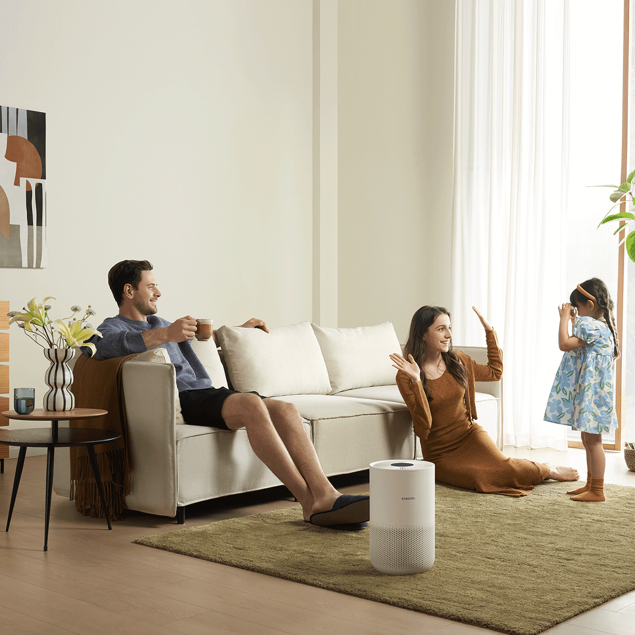 دستگاه تصفیه هوای هوشمند شیائومی smart air purifier 4 compact