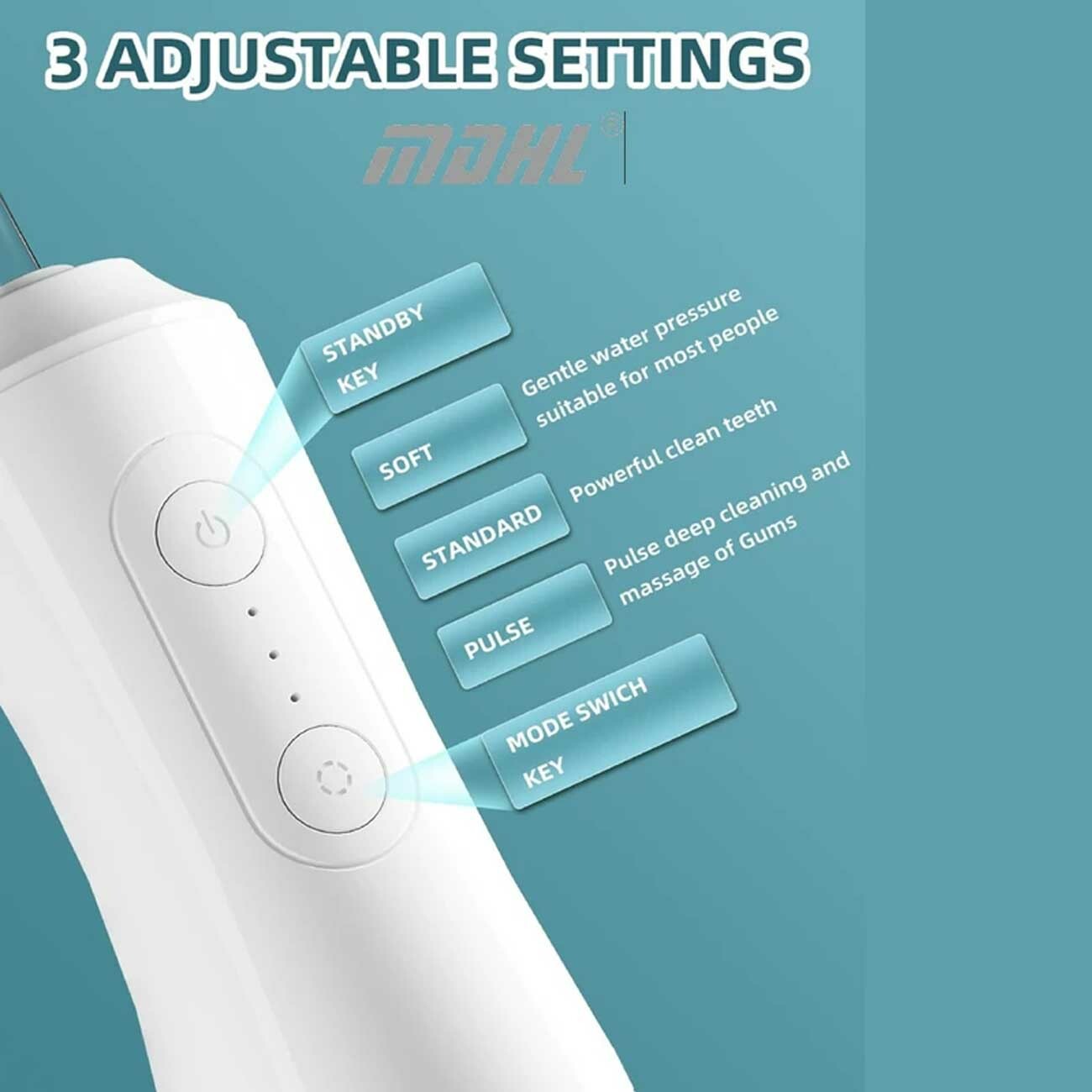 دستگاه شست و شوی دهان و دندان ام دی اچ ال