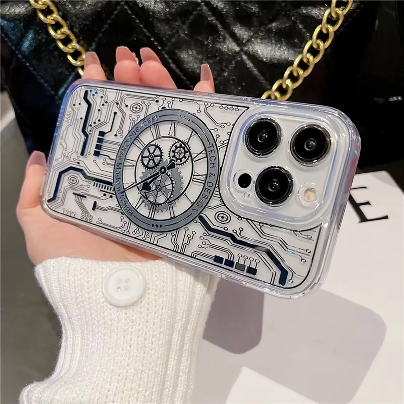 خرید گارد شفاف آیفون 13 پرو جی‌مکس