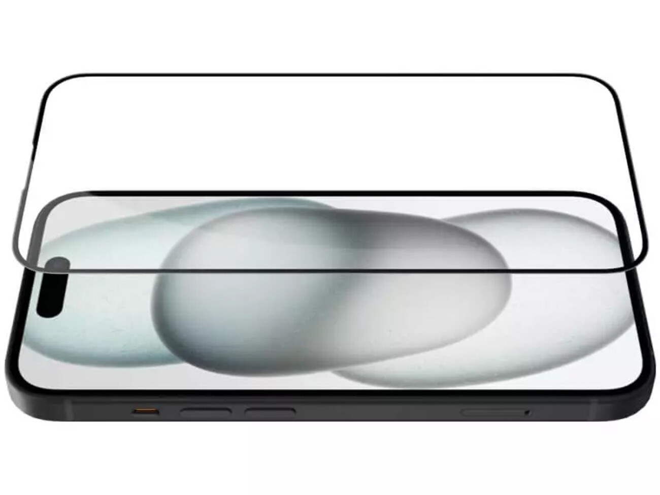 کیفیت محافظ صفحه نمایش شیشه ای نیلکین Nillkin Apple iphone 15 CP+Pro tempered glass