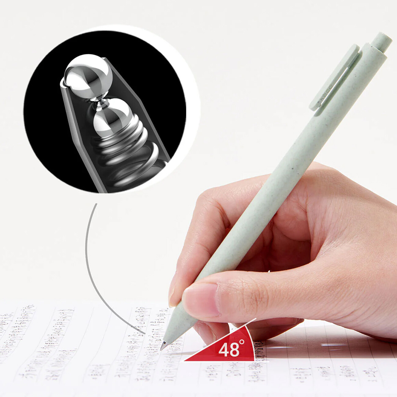 خرید خودکار ژله‌ای کاکو  نوک 0.5 میلی‌متری 5 عددی