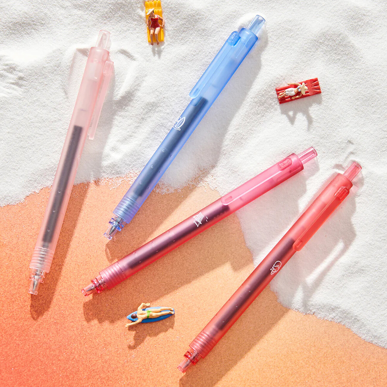 خودکار ژله‌ای کاکو  نوک 0.5 میلی‌متری 4 عددی