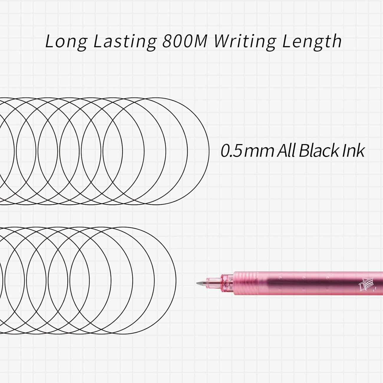 خرید روان نویس کاکو  نوک 0.5 میلی‌متری 4 عددی
