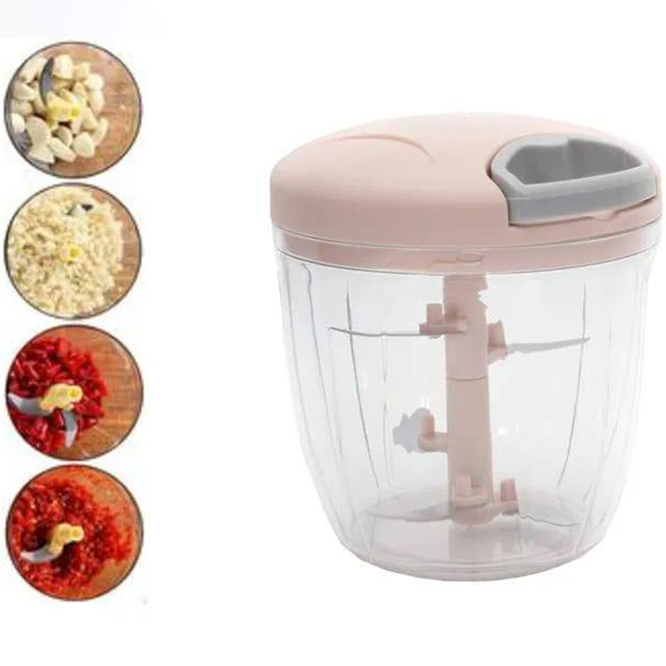 خردکن دستی سه تیغه 900میلی‌لیتر