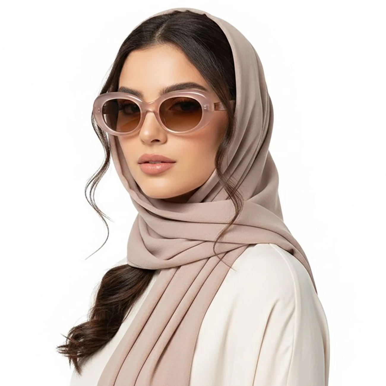 عینک آفتابی زنانه کارن بازار (Karen Bazaar) UV400 پلاریزه مدل TR2535