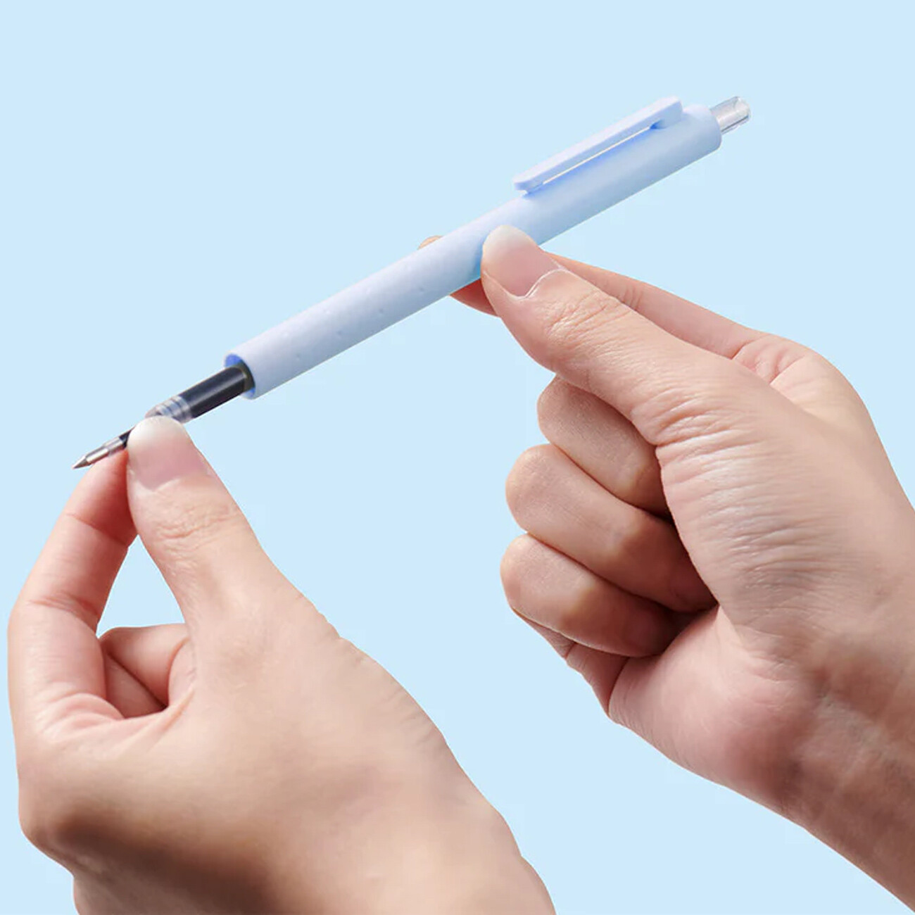 خودکار آبی کاکو  نوک 0.5 میلی‌متری 5 عددی