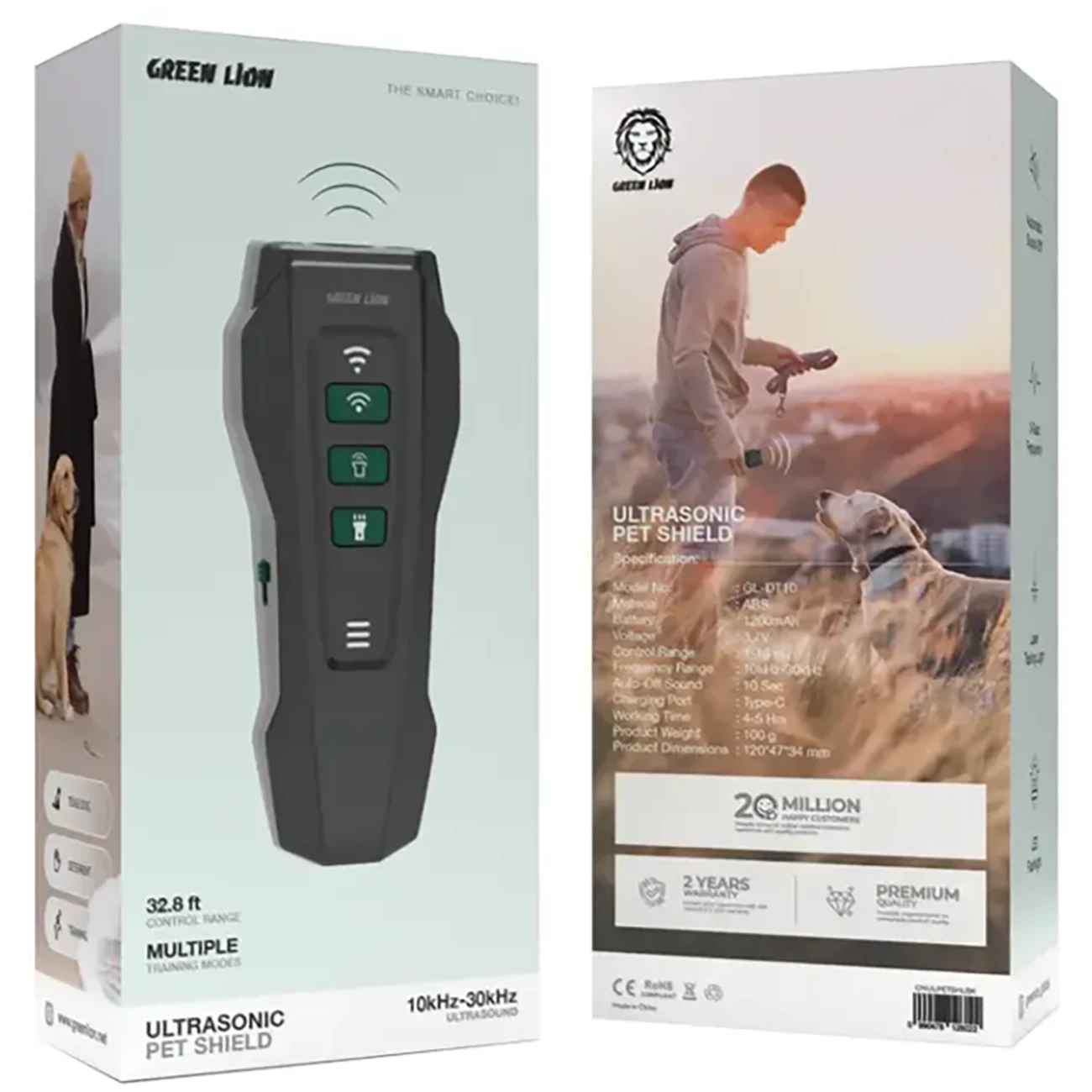 کیفیت دستگاه دورکننده حیوانات اولتراسونیک گرین لاین