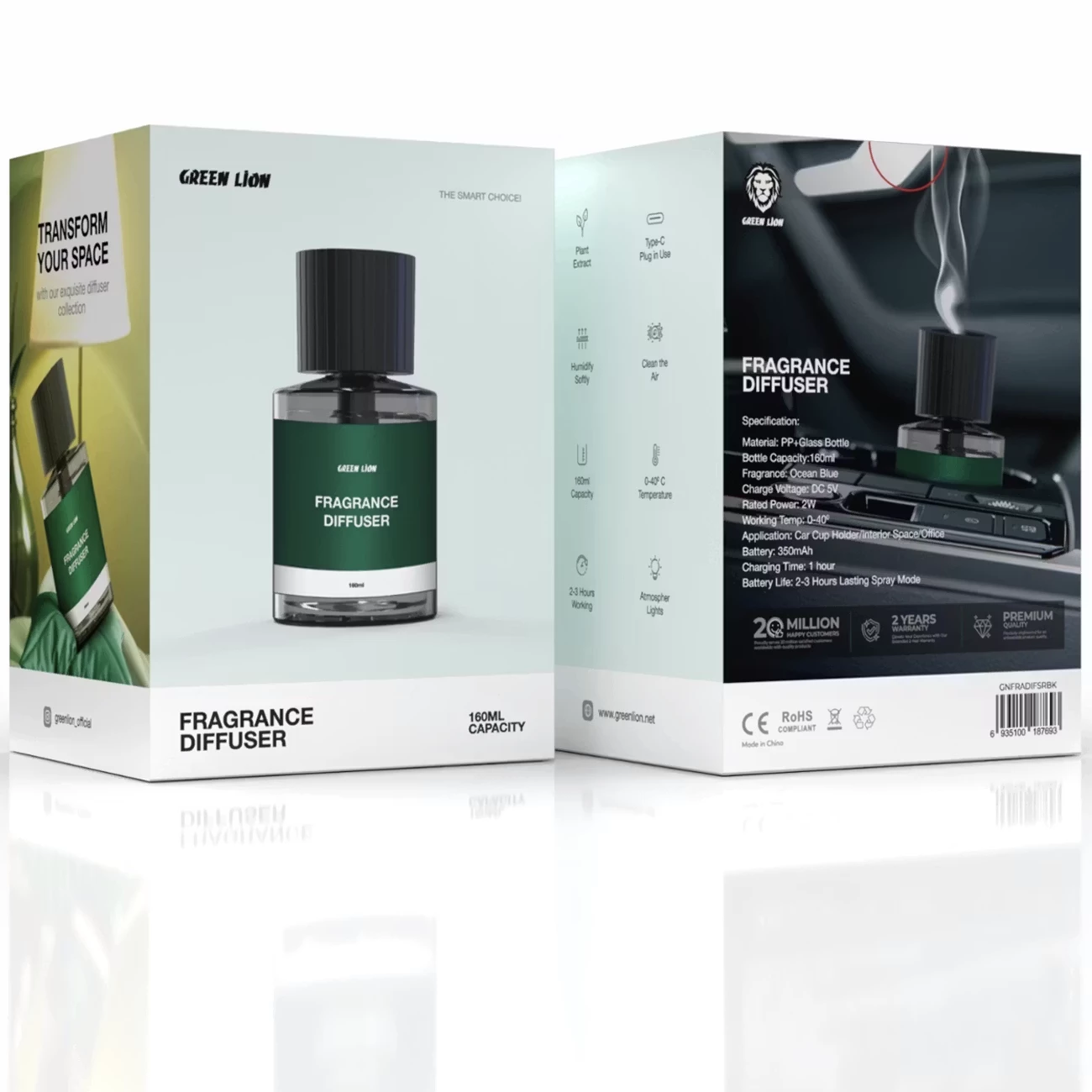 خوشبو کننده ماشین گرین لاین