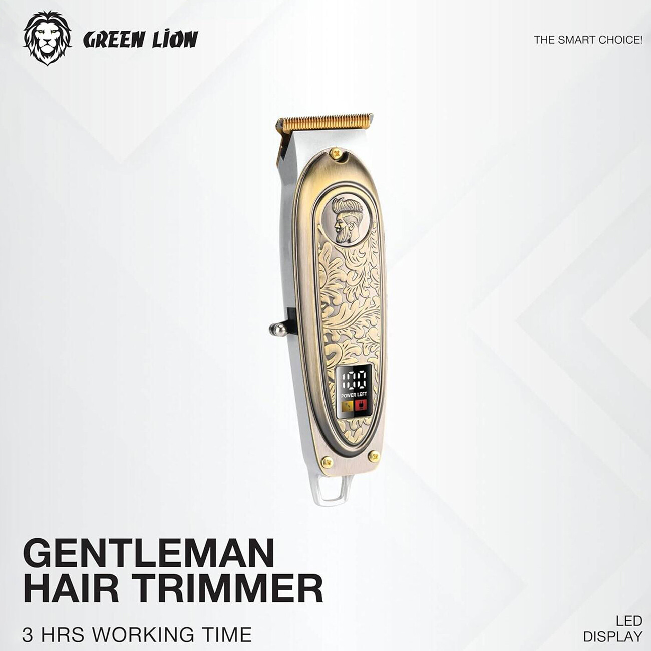 ماشین اصلاح شارژی جنتلمن گرین لاین