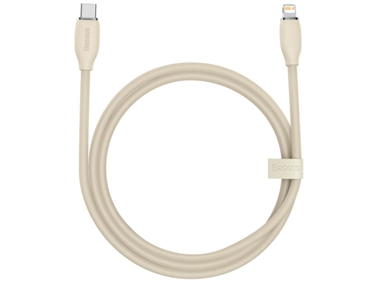 کابل تایپ‌سی به لایتنینگ بیسوس رنگ صورتی