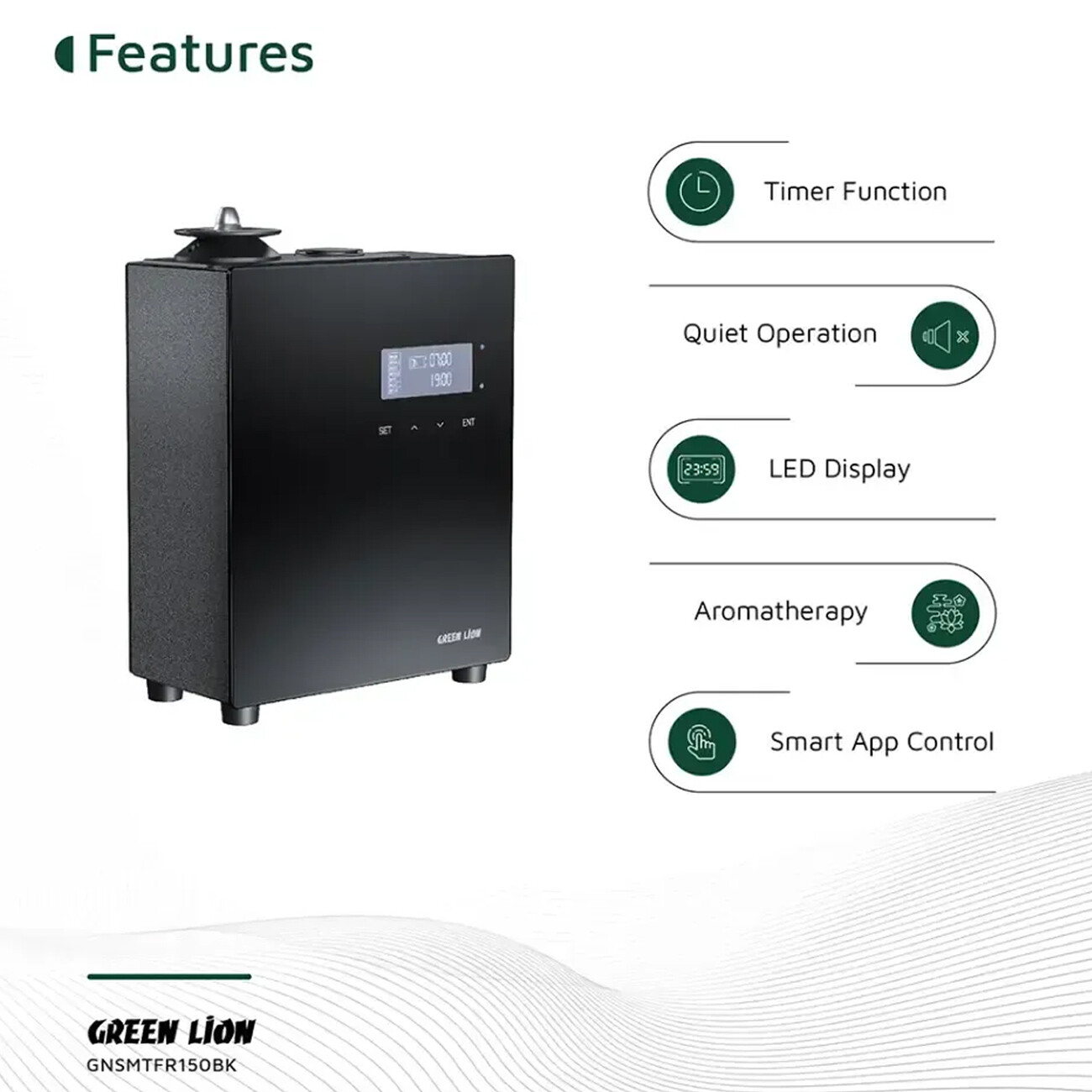 خرید دستگاه بخور و خوشبو کننده هوا گرین لاین