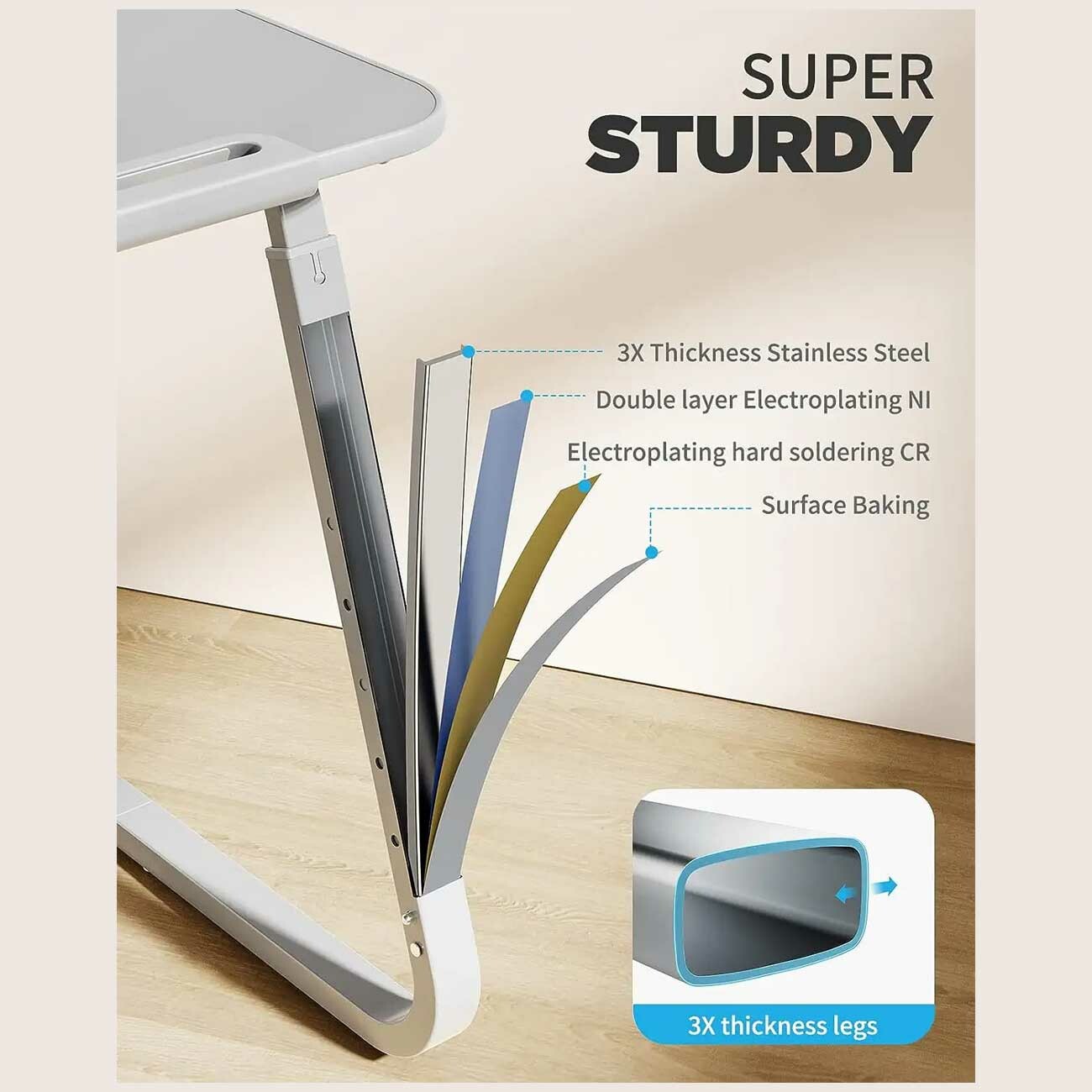 میز ایستاده لپ‌تاپ چند منظوره سایجی