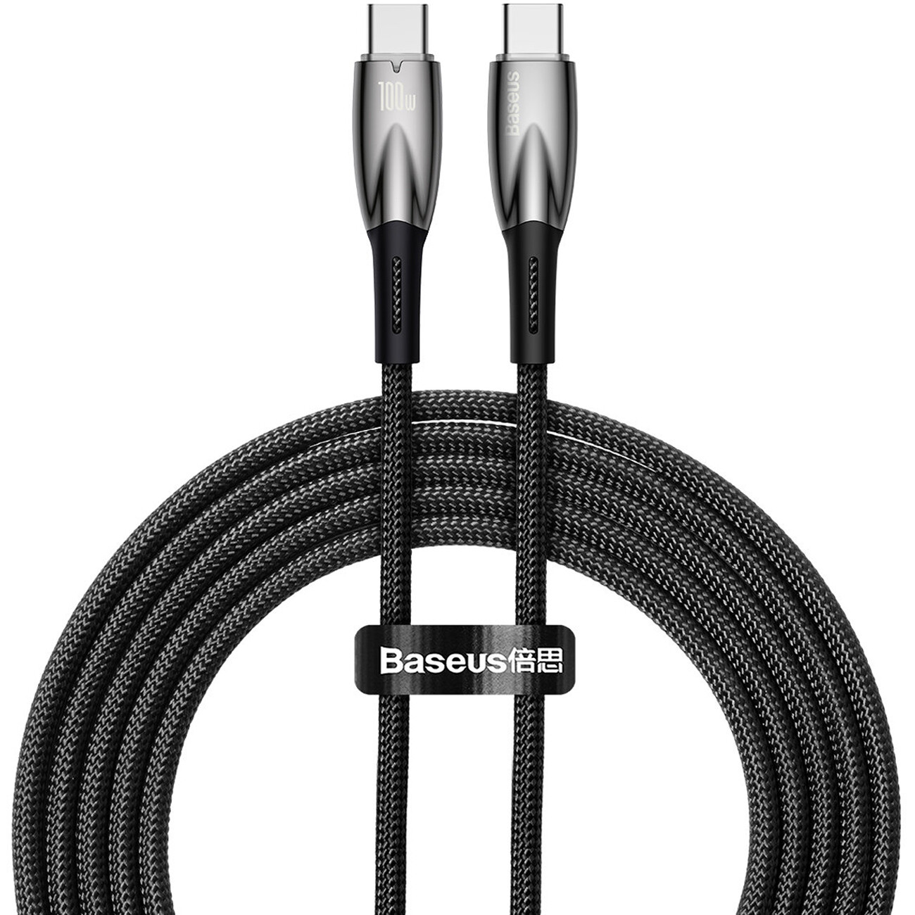 بهترین کابل دوسر تایپ‌سی  دو متری 100 وات بیسوس