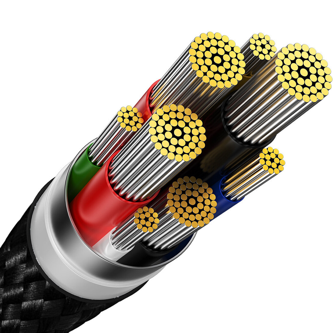 قیمت سیم شارژ تایپ‌سی به تایپ‌سی بیسوس