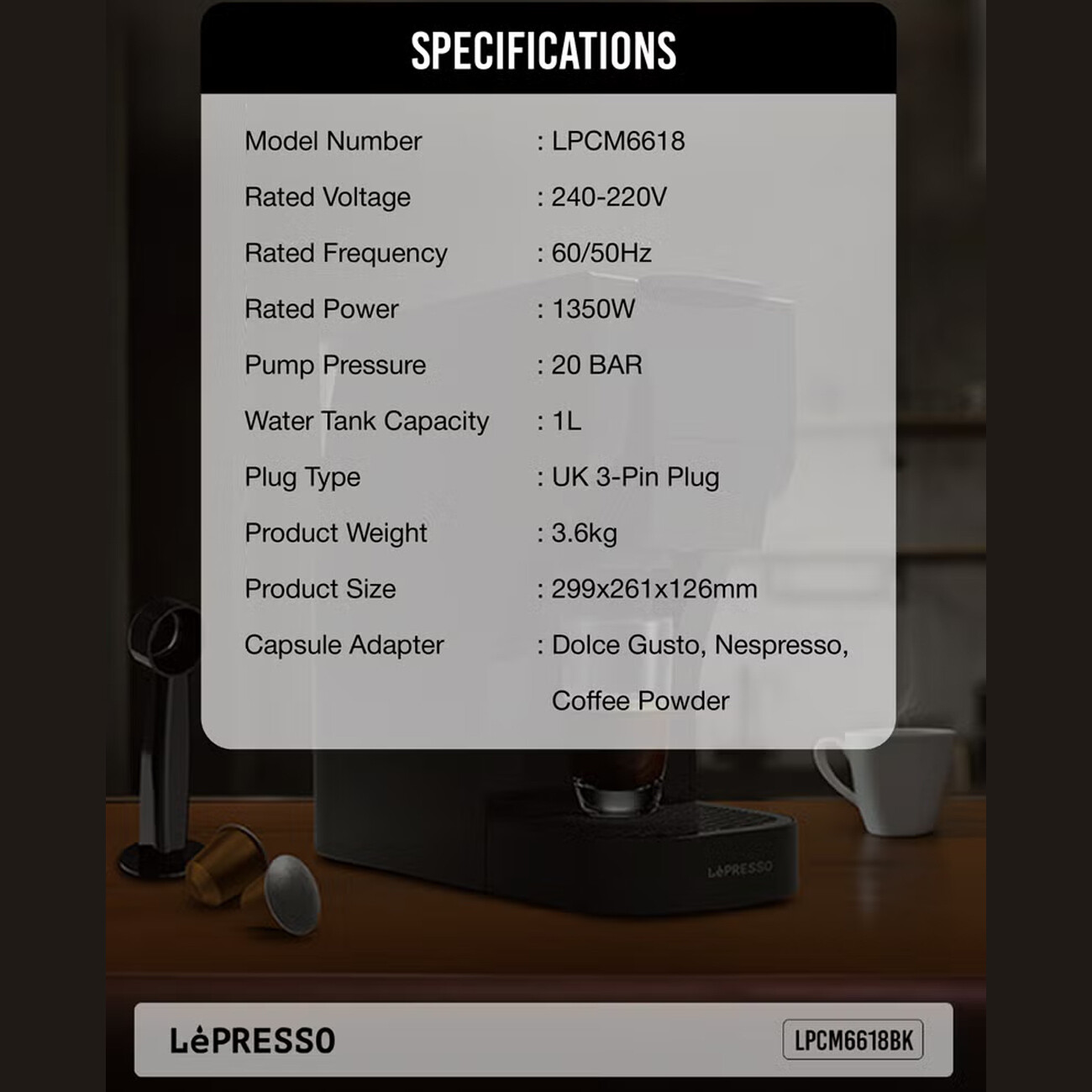 بهترین دستگاه اسپرسو ساز چند کپسولی لپرسو