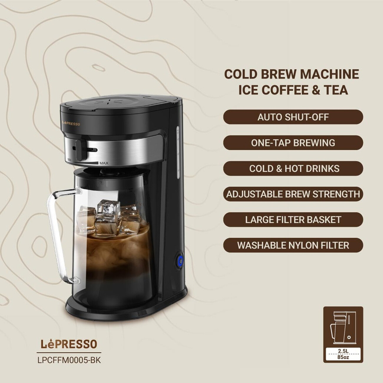 فروش دستگاه قهوه سرد لپرسو