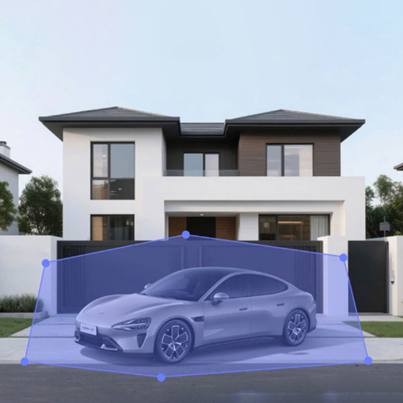 قیمت دوربین مداربسته  فضای باز دو لنزه شیائومی