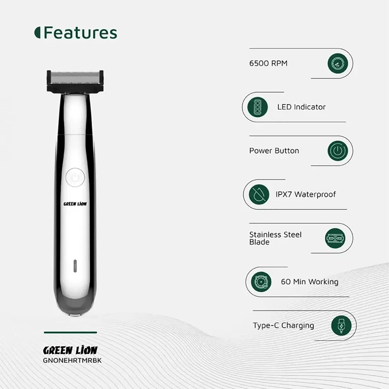 کیفیت ماشین اصلاح موی سر و صورت شارژی گرین لاین