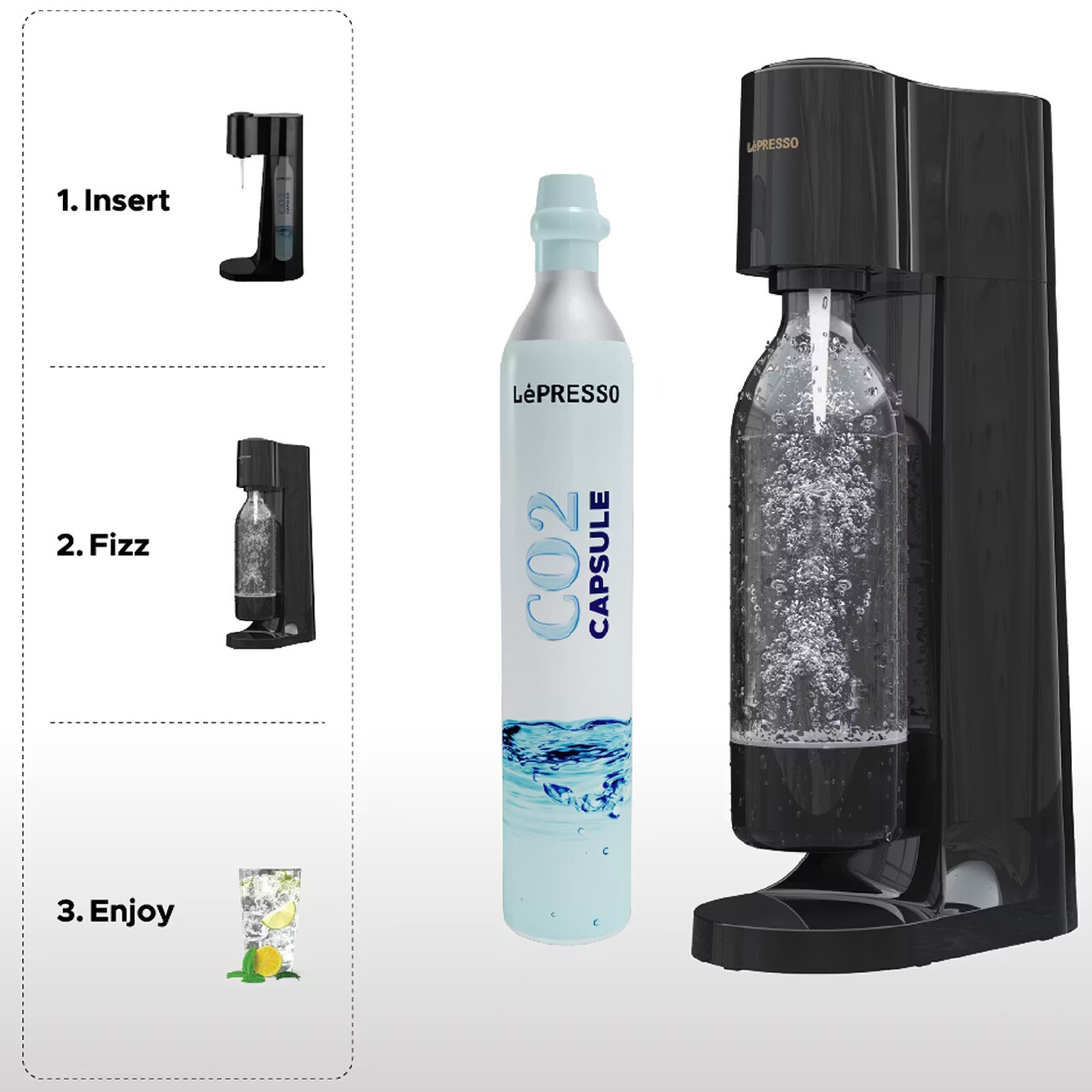 فروش کپسول نوشیدنی گازدار لپرسو