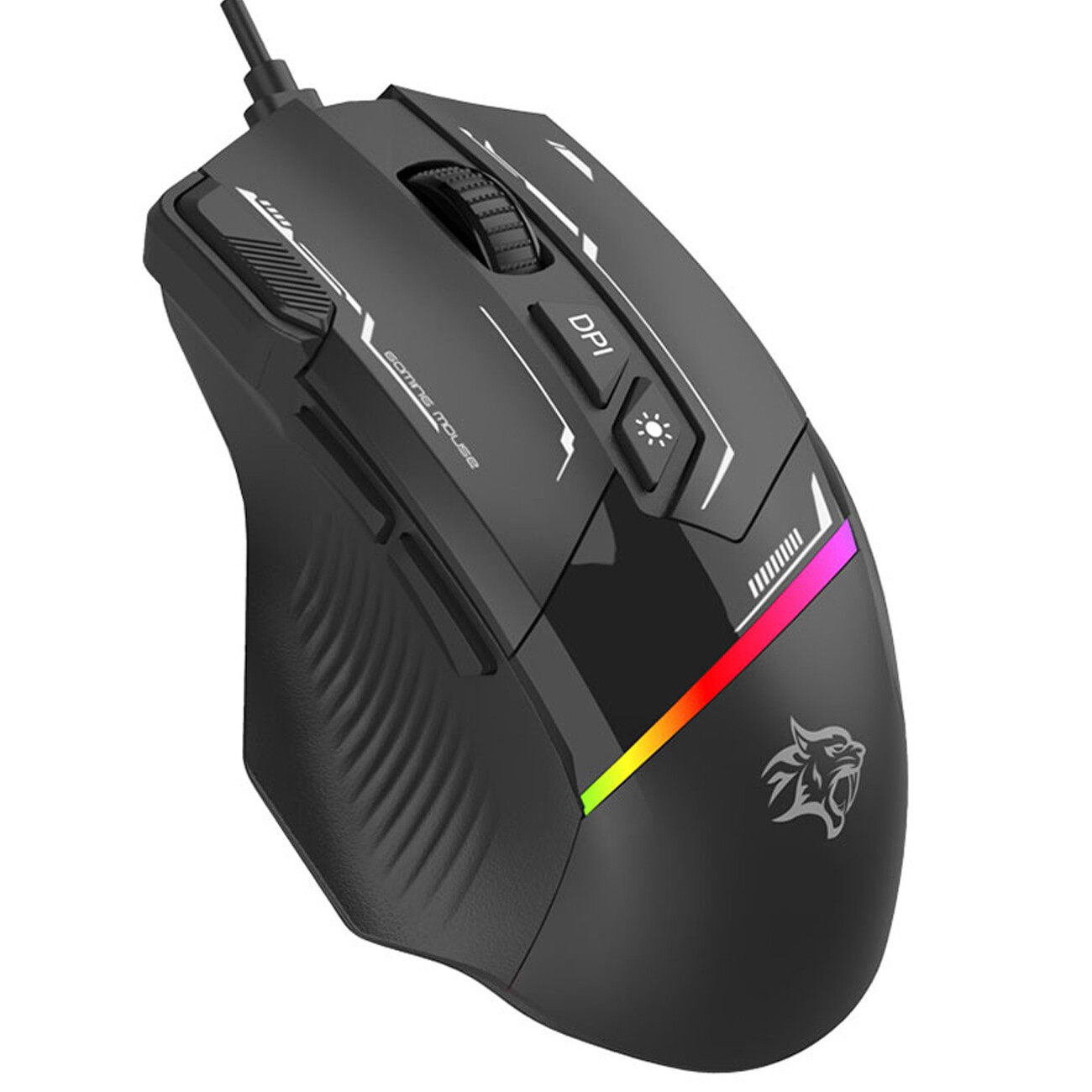 خرید موس سیمی گیمینگ پورودو