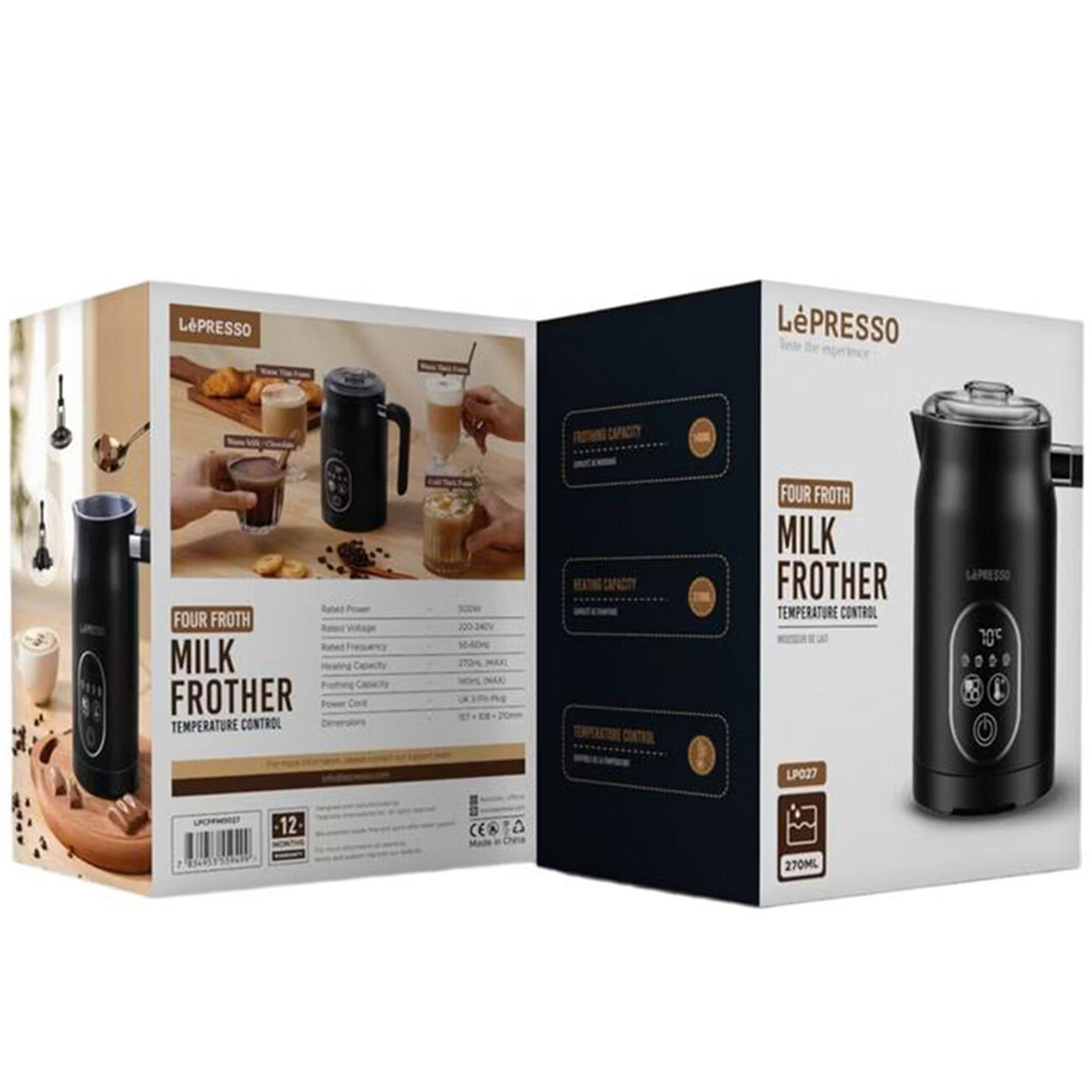 قیمت دستگاه کف ساز شیر لپرسو