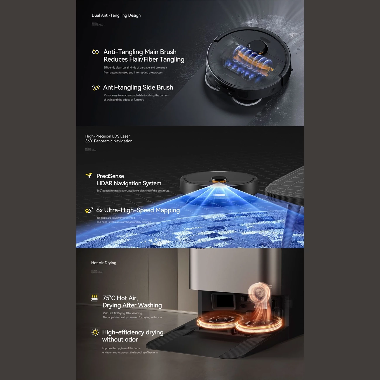 جاروبرقی رباتیک درما شیائومی