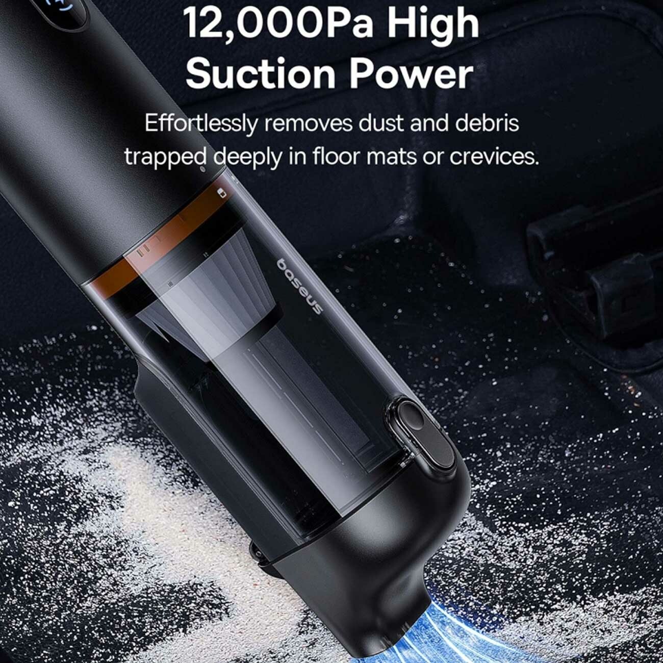 جارو شارژی قابل حمل بیسوس Baseus A5 Air Car Vacuum Cleaner C30459500111-00