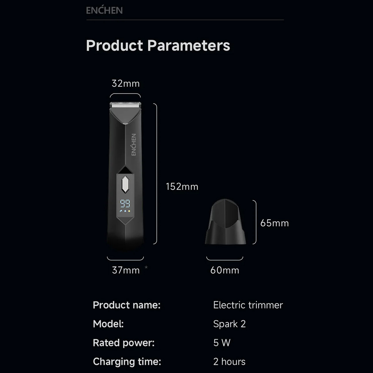 ماشین اصلاح ضد آب انچن شیائومی