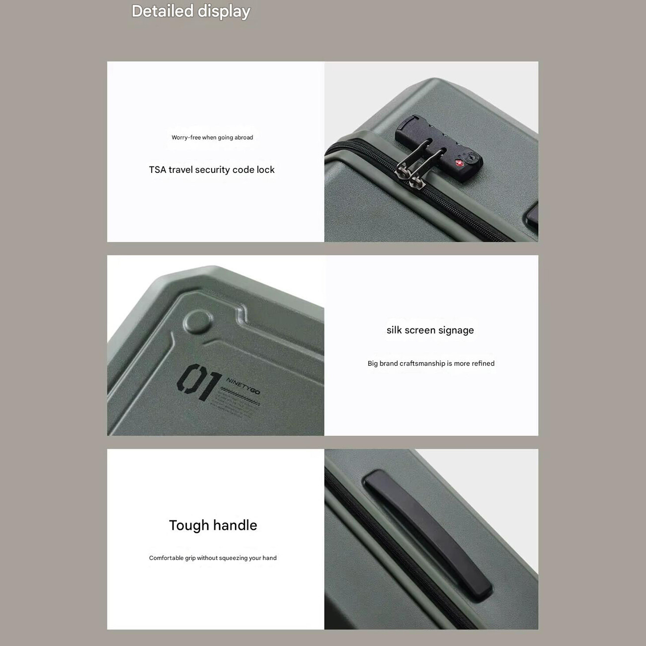 فروش چمدان سفری ناین تیگو